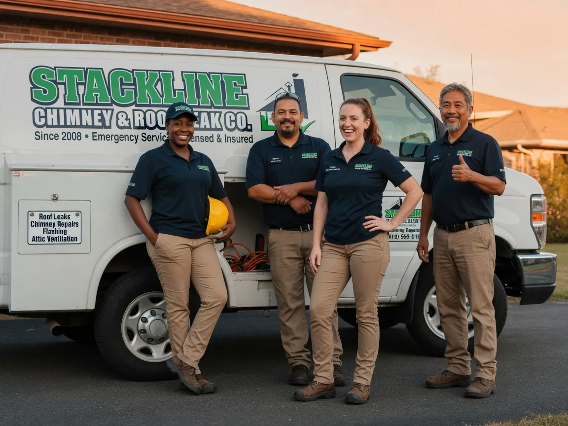 Chimney flashing repair company in Greensboro, PA